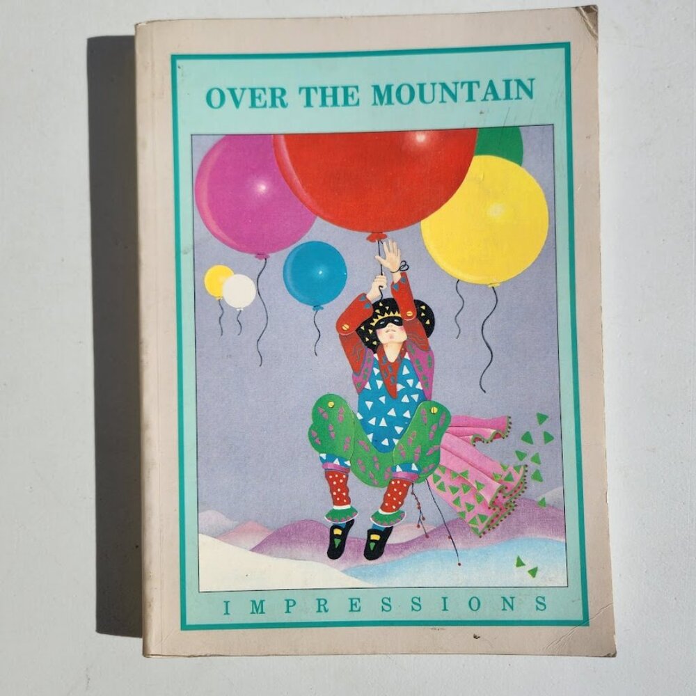 Over the Mountain Vintage Book Short Stories Bedtime Songs Poems 3rd Grade by Da